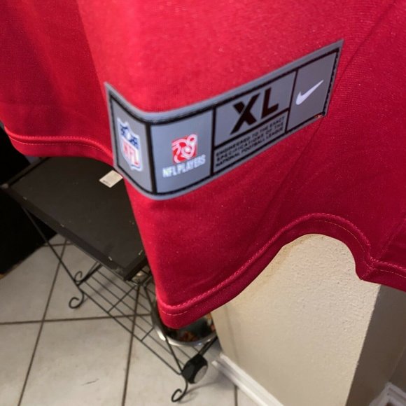 Tampa Bay Buccaneers Tom Brady Authentic Nike Vapor On Field Red Jersey L NWT - Picture 5 of 10